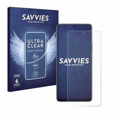 savvies Screen Protector Compatible with Huawei nova 11i Protection Film Clear 6-Pack