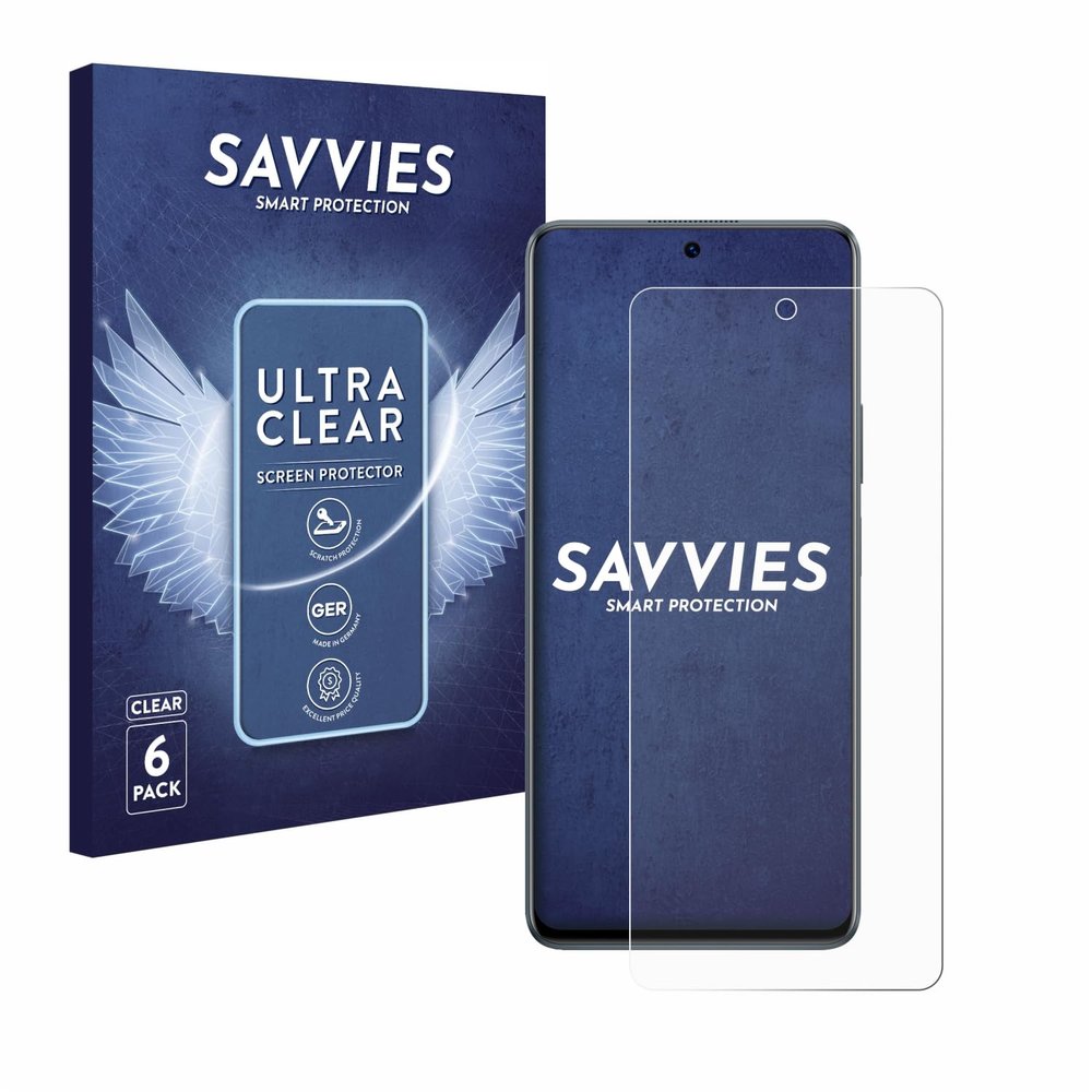 savvies Screen Protector Compatible with Huawei nova 11i Protection Film Clear 6-Pack