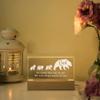 Personalized gifts for Dad night light, Papa bear nightlight, We will always reach for you, Dad and kids bear nightlight, Father day decor, Fathers day gift from kids, Dad gift from kids gift/3 view 3