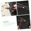 BESPORTBLE 2pcs Fishing Braided Ergonomic Portable Fishing Thread Cutter Non-slip Serrated Blades for Cutting for Enthusiasts view 2