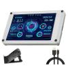Sanpyl Computer Temp Monitor, 3.5 Inch USB Mini Secondary Screen, PC Temperature Display PC Sensor Panel, PC CPU HDD Data Monitor view 1