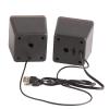 Computer Speaker, Mini Portable USB Stereo 3.5mm Jack Speaker for Desktop Computer Laptop (Binaural) view 1