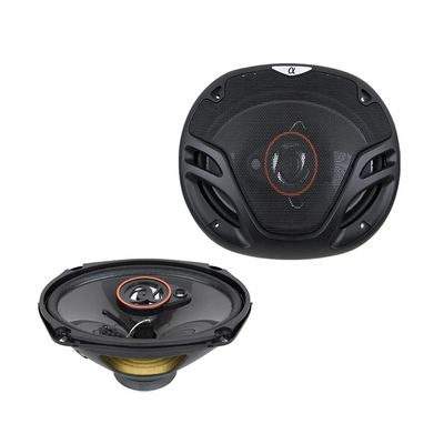 Alphasonik AS29 Loudspeakers 1 Pair of 6X9 500W Max 3-Way Speakers 4 Ohms Premium Quality Audio Door Speakers for Car or Truck Stereo Sound System