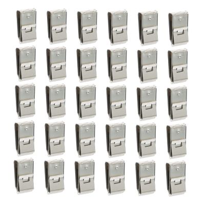 Housoutil Solar Panel Cable Clips Stainless Steel Wire Clamp Easy Install Disassemble