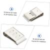 Housoutil Solar Panel Cable Clips Stainless Steel Wire Clamp Easy Install Disassemble view 2