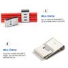 Housoutil Solar Panel Cable Clips Stainless Steel Wire Clamp Easy Install Disassemble view 4