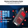 Eton Odyssey Hand Crank NOAA Weather Radio, All Band Emergency Radio, AM/FM Shortwave Storm Radio, Bluetooth, Phone Charger, RDS, Solar, Multi-Function Flashlight, Camping, Hiking view 3