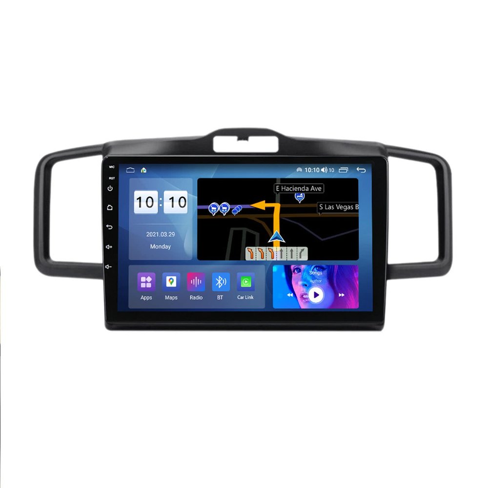 9 Inch Android 12 Car Stereo for Honda Freed 2008-2016 Compatible with Wireless Apple Carplay & Wireless Android Auto, with Bluetooth, WiFi, USB, Fm/Am