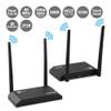 SIIG 1080p Wireless HDMI KVM Extender with 4K@60Hz Loopout - Up to 500 Feet, IR Control, Keyboard and Mouse, Touch Panel Support, USB 2.0 Extension, HDCP 2.2/1.3, Dual Antenna (CE-H26G11-S2) view 2