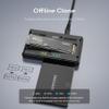 M.2 NVMe Enclosure - USB C 3.2 10Gbps Adapter Supports Hot-swapping and Offline Cloning with 2.5"/3.5" SATA Hard Drive Reader for Size 2242/2260/2280 view 4