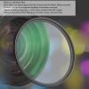 Ymiko Lens Filter Kit,Black Mist Filter 1/2 Portrait Soft Diffuser Focus Camera Lens Filter Scratch for Video Vlog Photography (58mm) view 2