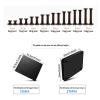 BTZHY Speaker Stands,2pcs Bookshelf Professional Speaker Surround Frame, Holds Satellite & Small Bookshelf Speakers view 2