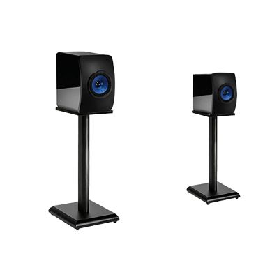 BTZHY Speaker Stands,A Pair of Bookshelf Premium High-Density MDF, Hidden Cable Design, Structural Stability, Easy Mobility
