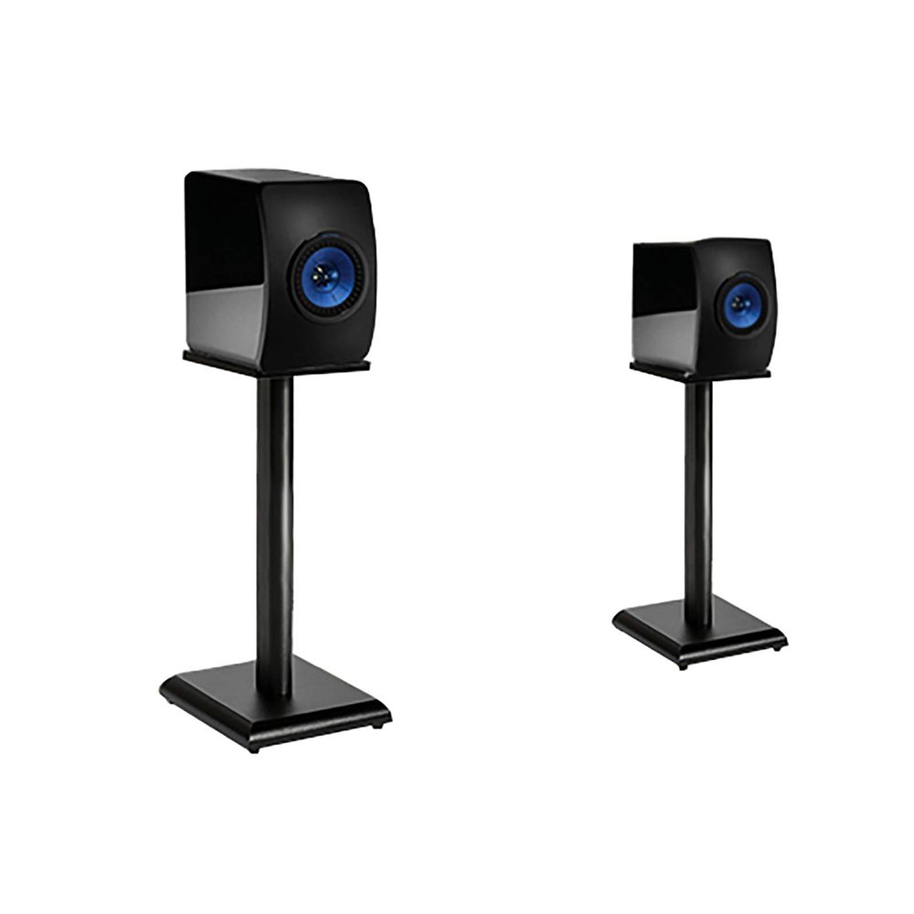 BTZHY Speaker Stands,A Pair of Bookshelf Premium High-Density MDF, Hidden Cable Design, Structural Stability, Easy Mobility