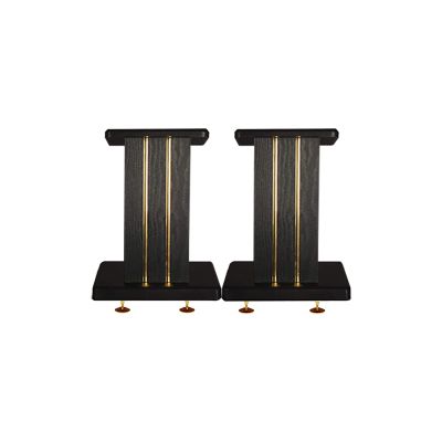 BTZHY Speaker Stands,2pcs Bookshelf Comes with 8 Pure Copper Feet, 2pcs Audio Shelf, Suitable for Home/Office/Recording Studio