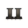 BTZHY Speaker Stands,2pcs Bookshelf Comes with 8 Pure Copper Feet, 2pcs Audio Shelf, Suitable for Home/Office/Recording Studio view 1