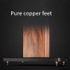 BTZHY Speaker Stands,2pcs Bookshelf Comes with 8 Pure Copper Feet, 2pcs Audio Shelf, Suitable for Home/Office/Recording Studio view 4