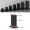BTZHY Speaker Stands,A Set of Surroun Floor for Surround Sound and Book Shelf Speakers, Ideal Choice for Home Audio-Visual Systems view 2