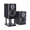 Speaker Stands,1 Pair Surround 25mm High Density Board + 32mm Metal Column, for Bookshelf Speakers Up to 50 Lbs view 1