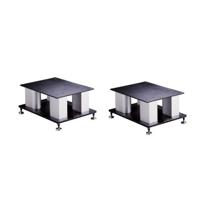 BTZHY Speaker Stands,A Pair of Metal Steel Construction Pedestal Style, Holds Satellite & Small Bookshelf Speakers, Strong Bearing Capacity