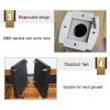 BTZHY Speaker Stands,A Pair of Bookshelf Hollow Wood Design Can Be Filled with Sand to Enhance Stability, Hidden Cable Design view 4