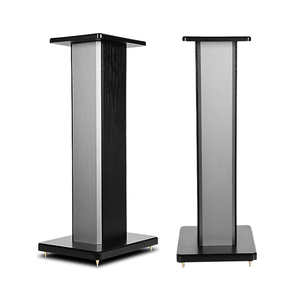 BTZHY Speaker Stands,2pcs Bookshelf Wooden Professional Speaker Surround Frame, Can Accommodate 88lb Satellite Bookshelf and Bookshelf Speakers
