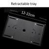 BTZHY Speaker Stands,2pcs Adjustable Height Audio Loud with Wire Management, for Home Theater Series view 2