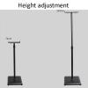 BTZHY Speaker Stands,2pcs Adjustable Height Audio Loud with Wire Management, for Home Theater Series view 4