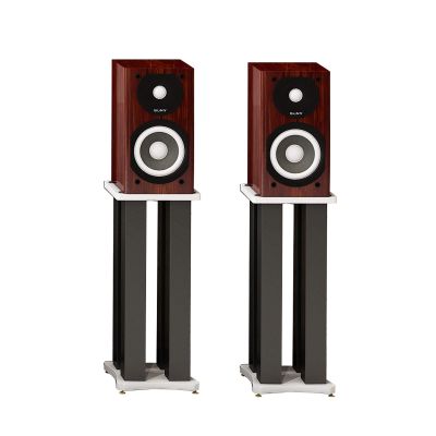 BTZHY Speaker Stands,1 Pair Surround Set of 2 Wooden Base Supports, A Variety of Heights are Available 7.8-27.5 Inches, Easy Assembly