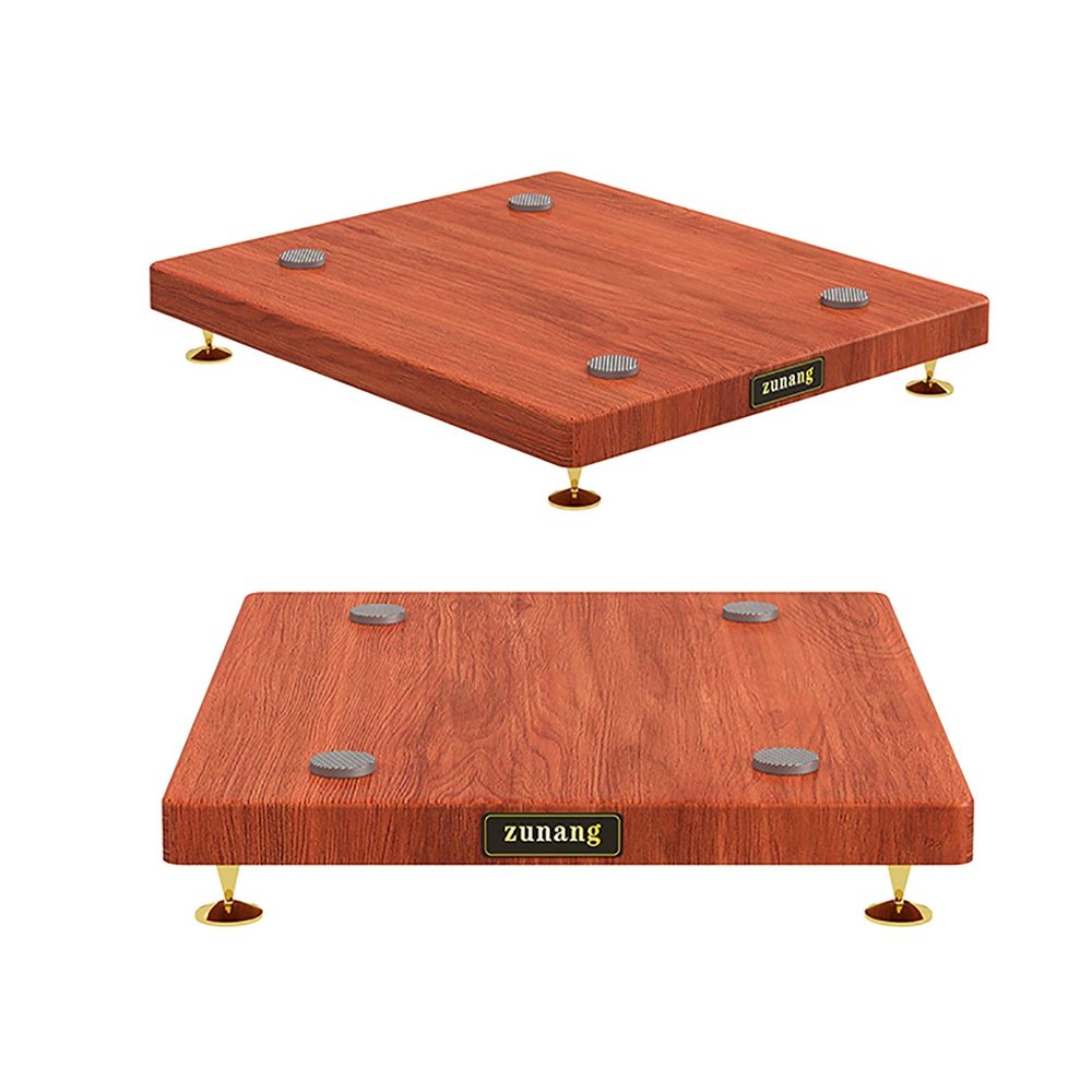 Speaker Stands,1 Pair Bookshelf 2pcs Audio Shelf for Better Audio, Comes with 8 Non-Slip Gaskets, Prevent Falling