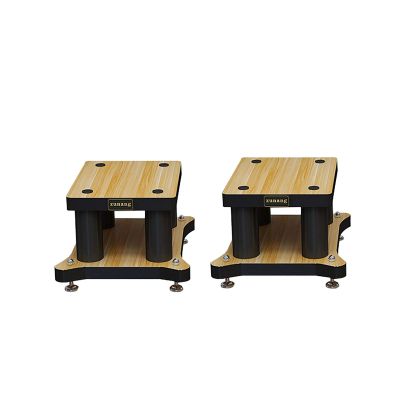 BTZHY Speaker Stands,1 Pair Surround for Medium to Large Bookshelf Speakers, Equipped with 8 Pure Copper Feet, Shockproof and Enhanced Sound