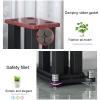BTZHY Speaker Stands,A Pair of Bookshelf Double Wood Construction Pedestal Style, Suitable for Living Room/Office/Studio/Theater view 4