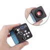 1080P Digital VGA 20MP Auto Focus Industrial Microscope Camera with LED Ring Light view 2