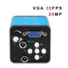 1080P Digital VGA 20MP Auto Focus Industrial Microscope Camera with LED Ring Light view 3