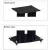 BTZHY Speaker Stands,2pcs Bookshelf for Surround Sound and Book Shelf Speakers, Comes with Silver-Plated Copper Feet view 3