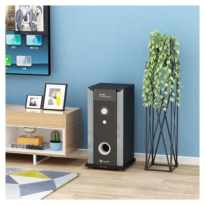 BTZHY Speaker Stands,1-Pack Universal Floor for Surround Sound and Book Shelf Speakers, with Pure Copper Feet, Easy Assembly