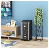BTZHY Speaker Stands,1-Pack Universal Floor for Surround Sound and Book Shelf Speakers, with Pure Copper Feet, Easy Assembly view 1