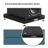 Speaker Stands,1 Pair Bookshelf 2pcs Audio Shelf for Better Audio, Comes with 8 Non-Slip Gaskets, Prevent Falling view 3