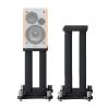 Speaker Stands,2pcs Bookshelf Holds Satellite and Small Bookshelf Speakers, Stand Height from 7.8 to 31.4 Inch Optional, Black view 1
