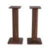 BTZHY Speaker Stands,A Pair of Wooden Hollowed Stands for Optional Sand Filling Tuning, Structural Stability, Easy Mobility view 1