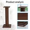 BTZHY Speaker Stands,A Pair of Wooden Hollowed Stands for Optional Sand Filling Tuning, Structural Stability, Easy Mobility view 4