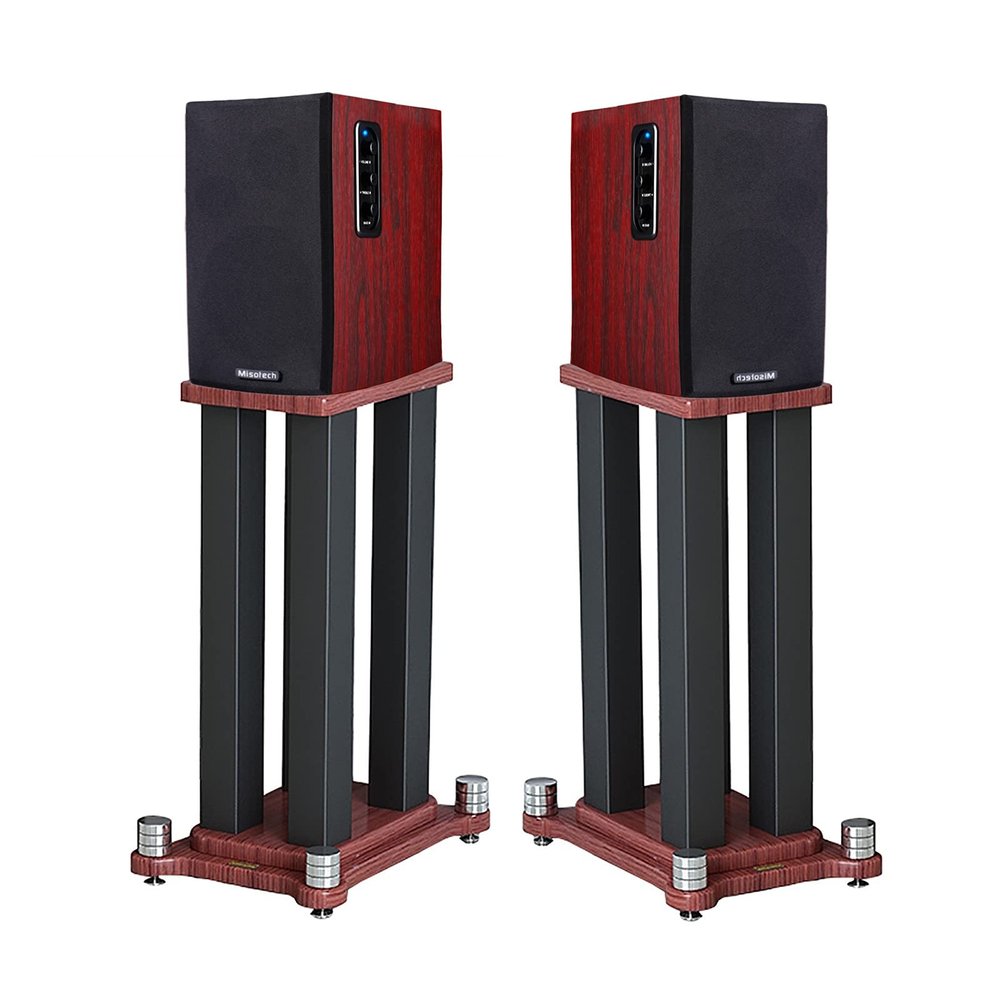 BTZHY Speaker Stands,A Pair of Universal Equipped with Shock-Absorbing Feet, Isolate Ground Moisture