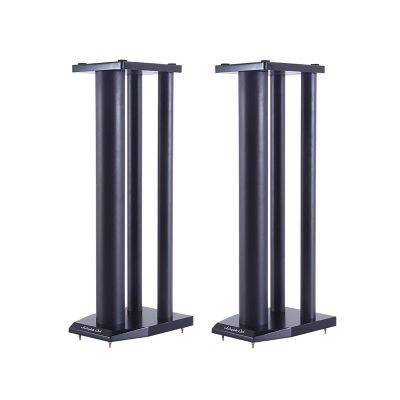 BTZHY Speaker Stands,1 Pair Universal Floor Piano Paint Tray + Galvanized Steel Pipe + Pure Copper Feet, Three Sizes