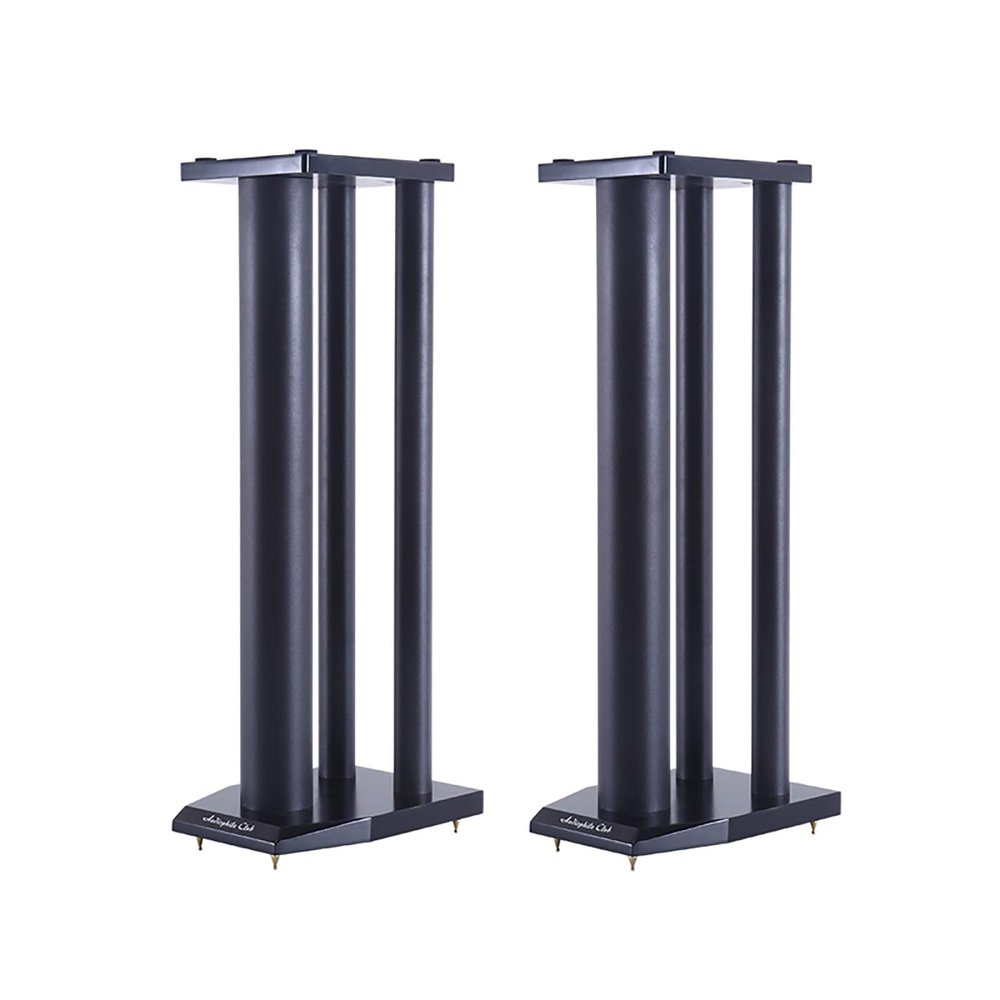 BTZHY Speaker Stands,1 Pair Universal Floor Piano Paint Tray + Galvanized Steel Pipe + Pure Copper Feet, Three Sizes
