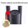 BTZHY Speaker Stands,1 Pair Universal Floor Piano Paint Tray + Galvanized Steel Pipe + Pure Copper Feet, Three Sizes view 4