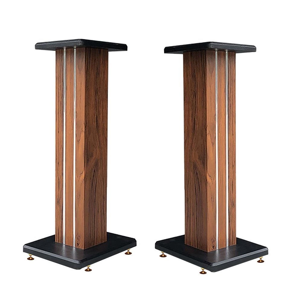 BTZHY Speaker Stands,Universal Holds Satellite and Small Bookshelf Speakers, Ideal Choice for Home Audio-Visual Systems, A Set of 2
