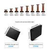 BTZHY Speaker Stands,Universal Holds Satellite and Small Bookshelf Speakers, Ideal Choice for Home Audio-Visual Systems, A Set of 2 view 2