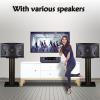 BTZHY Speaker Stands,Universal Holds Satellite and Small Bookshelf Speakers, Ideal Choice for Home Audio-Visual Systems, A Set of 2 view 3