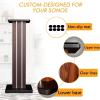 BTZHY Speaker Stands,Universal Holds Satellite and Small Bookshelf Speakers, Ideal Choice for Home Audio-Visual Systems, A Set of 2 view 4