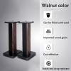 BTZHY Speaker Stands,A Pair of Bookshelf Floor Holds Satellite & Small Bookshelf Speakers, with Pure Copper Feet, Easy to Assemble view 4